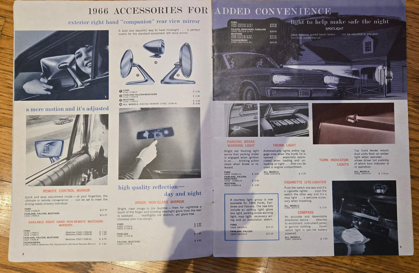 1966 Ford Total Performance Accessories Catalog