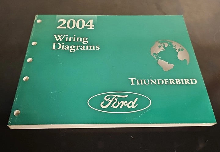 2004 Ford Thunderbird Wiring Diagram Booklet