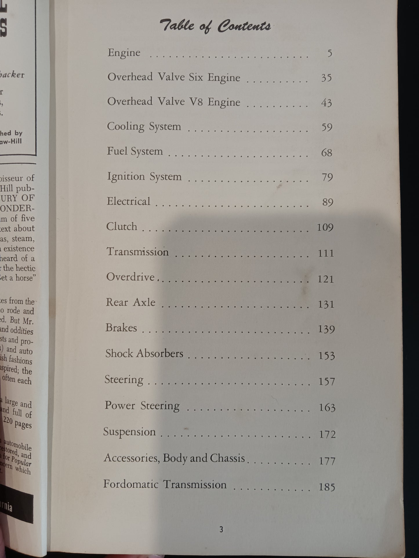 The Complete Ford Owner's Handbook of Repair and maintenance