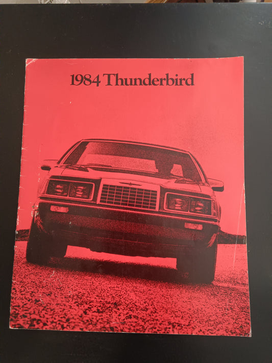 1984 Ford Thunderbird Sales Brochure