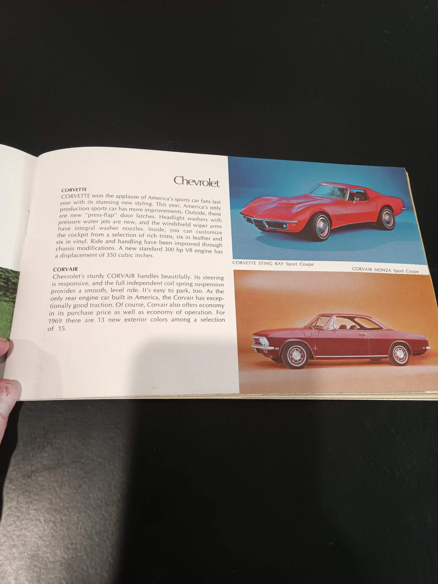 1969 General Motors Passenger Cars Stock holder only brochure