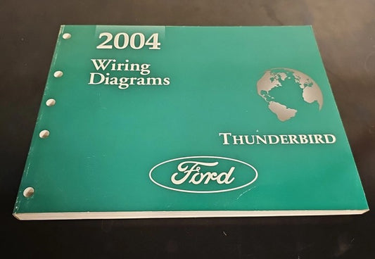 2004 Ford Thunderbird Wiring Diagram Booklet