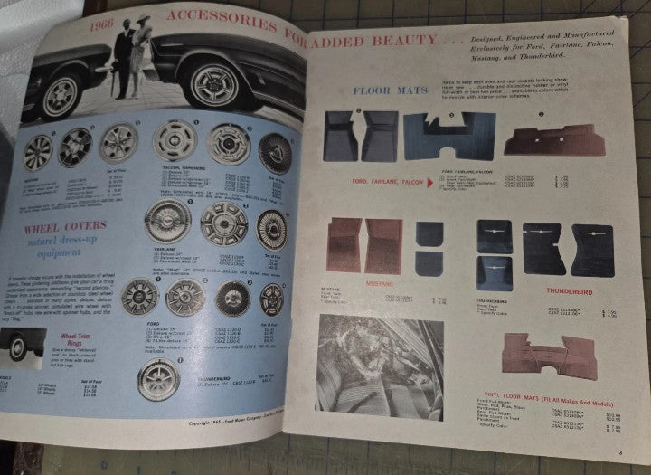 1966 Ford Total Performance Accessories Catalog
