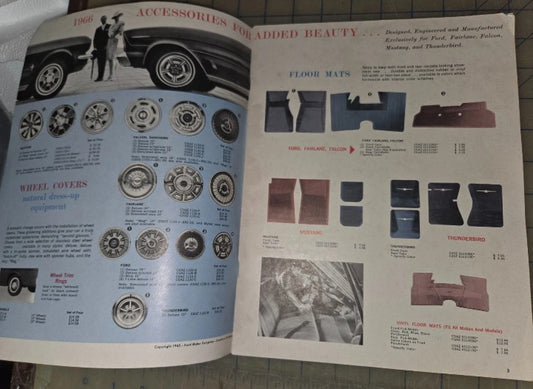1966 Ford Total Performance Accessories Catalog