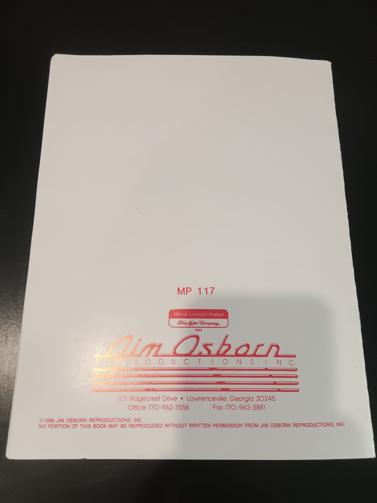 1957 Ford Car and Thunderbird Wiring Diagram Manual